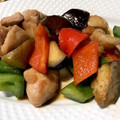 Zelie's cooksnap of when they made 夏野菜！鶏肉とナスとピーマンの甘辛炒め！.