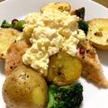 suisuimoco's cooksnap of when they made 新じゃがと鮭のタルタル仕立て.
