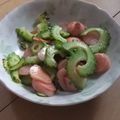 きらり流れ星's cooksnap of when they made 塩麹をいれてゴーヤ炒め.