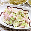 ゆけり３兄弟's cooksnap of when they made キャベツのごま和え （洋風）.