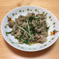 ♡りっくんママ♡'s cooksnap of when they made 豚肉と水菜のゴマしょうが焼き.