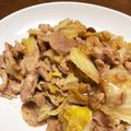 菜つ実☆ミ's cooksnap of when they made 白菜と豚コマの炒め煮.
