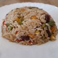 クックTomu☆'s cooksnap of when they made 幼児食＊人参のカレーピラフ風炒飯.