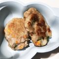 オーガベル's cooksnap of when they made 離乳食完了期～ふわふわ蓮根豆腐バーグ.