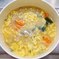ゆゆ02's cooksnap of when they made ふわトロ♪ニラたまスープ.
