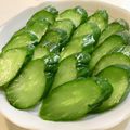 まめふ's cooksnap of when they made 時短？手抜き？増量？きゅうりの辛子漬け.