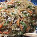 愛とココ's cooksnap of when they made お店の味だっ★春雨と豚ひき肉の煮物.