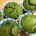 リデルさんさんご's cooksnap of when they made 抹茶とあずきの簡単カップケーキ.