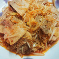あたりめっこ's cooksnap of when they made 超簡単！もやしと豚肉の韓国風甘辛炒め.