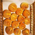 雨ふらし's cooksnap of when they made ごまのプチバンズ.