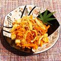 なつき☆ミ's cooksnap of when they made 簡単ニンジンとオアゲのきんぴら.