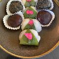 ふみふみさん's cooksnap of when they made 道明寺粉でもカンタン白い桜餅.