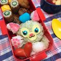 桜乃嬢's cooksnap of when they made ディズニー『ジェラトーニ』弁当♡キャラ弁.