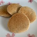 ＊ohisama＊'s cooksnap of when they made 米粉バナナパンケーキ＊砂糖なし★離乳食○.