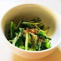 azbjbn's cooksnap of when they made オクラときゅうりのぴり辛ナムル.