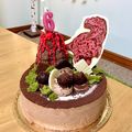 ボニー副店長's cooksnap of when they made 恐竜ケーキ.