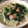まあきん♡'s cooksnap of when they made 簡単10分！ほうれん草クリームうどん.