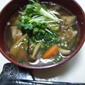 ☆ちゃま's cooksnap of when they made 免疫力アップ具沢山きのこ汁.