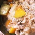 ままクック☆'s cooksnap of when they made 肉かぼちゃ.