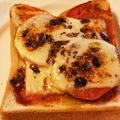 ダッフィーニーうに's cooksnap of when they made パスタソースで♪　トマトナッツトースト.