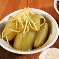 低カロ探検隊's cooksnap of when they made 農家のレシピ♪お化けきゅうりのあんかけ.