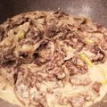chocolatmama517's cooksnap of when they made 牛乳でビーフストロガノフ.