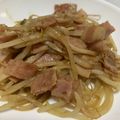 ゆずひじき's cooksnap of when they made 弱火でシャキシャキベーコンもやし炒め.