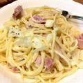 Hinaくみ's cooksnap of when they made 男子も喜ぶ♪カルボナーラ(生クリーム不要.