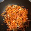 まめ70's cooksnap of when they made 超カンタン♪　ニンジンしりしり.