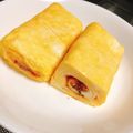 cocolulu02's cooksnap of when they made ☆たらこふりかけdeめんたいこ風卵焼き♪.