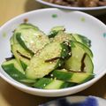 ぽち2号's cooksnap of when they made きゅうりの塩昆布和えゴマ油風味.