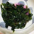 空前絶後のらび's cooksnap of when they made 金時草の和え物.