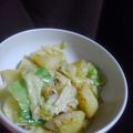 あふぉん's cooksnap of when they made 早くて簡単、じゃがいもとキャベツ炒め.