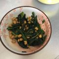 mimirin♡'s cooksnap of when they made ＋１品の簡単副菜：納豆のホウレン草和え.