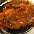 チェゴサングン's cooksnap of when they made 豚ロース厚切り肉と玉ねぎのトマト煮込み♪.