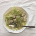 みおみお¨̮'s cooksnap of when they made ♡鶏肉とキャベツのうま塩スープ♡.