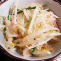 クックQDU3R7☆'s cooksnap of when they made 簡単もう一品♪もやしと水菜の中華風サラダ.