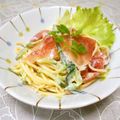 ＠迷子＠'s cooksnap of when they made 生ハムでサラスパ！.