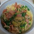 凪なぎ's cooksnap of when they made 超簡単！柚子胡椒のクリームパスタ.
