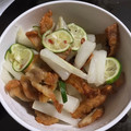 みずづいろ's cooksnap of when they made 旨っ♥️鶏皮と白菜の芯のマリネ.