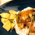 sio2ois's cooksnap of when they made じゃがいも＆ちりめんの　わさびマヨ★和え.