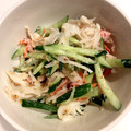 caruga's cooksnap of when they made あともう一品！きゅうりとカニカマのサラダ.