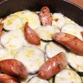 菜つ実☆ミ's cooksnap of when they made ズッキーニとウインナーのチーズ焼き.