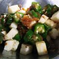 ガリ☆トトロ's cooksnap of when they made ネバトロ♪オクラと山芋の梅干し和え.