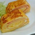 クックHZWV0G☆'s cooksnap of when they made だし巻きチーズベーコン.