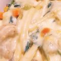 下つ弓張り's cooksnap of when they made 男爵でポテトチキングラタン☆簡単.