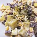 デコレ's cooksnap of when they made さつま芋・ハム・コーンのマヨサラダ.