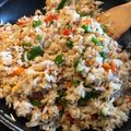 栗丸うさぎ's cooksnap of when they made 簡単うまうま！鮭チャーハン.