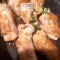たかみちゃん！'s cooksnap of when they made にらもやしの豚肉巻き.