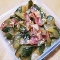 ★Lewis★'s cooksnap of when they made きゅうりとベーコンの煮物♪.